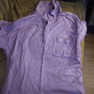 Men's XL purple Izod dress shirts